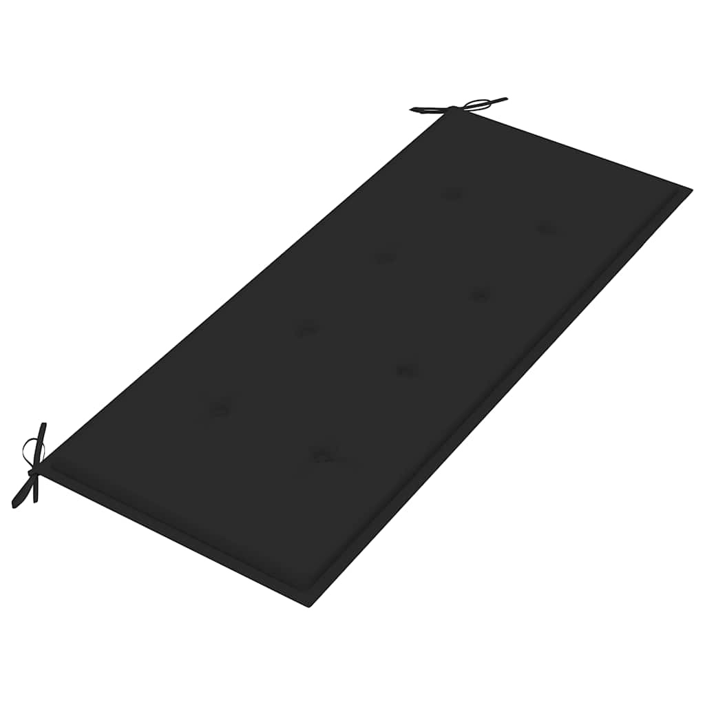 Panca da Giardino con Cuscino 120 cm in Massello di Acacia | homemem39
