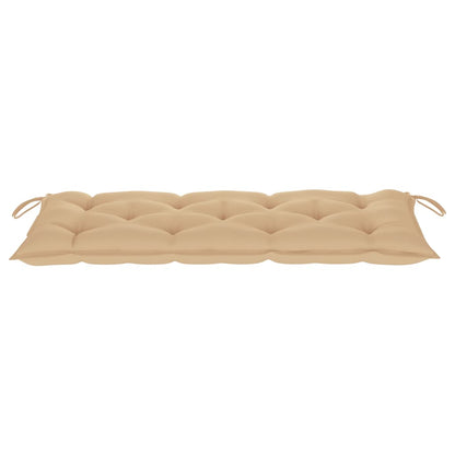 Panca da Giardino con Cuscino 120 cm in Massello di Acacia | homemem39