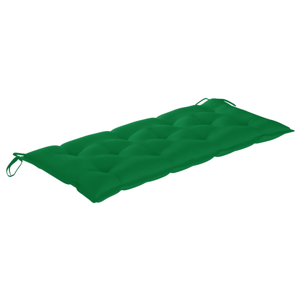 Panca da Giardino con Cuscino 120 cm in Massello di Acacia | homemem39