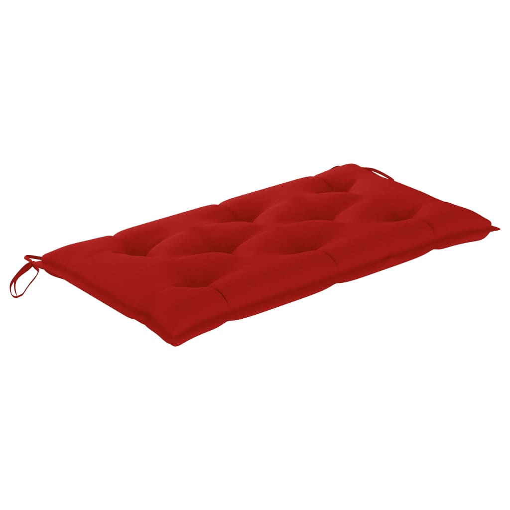 Dondolo da Giardino 2 Posti Cuscini Foglie di Palma 202cm Bambù | homemem39
