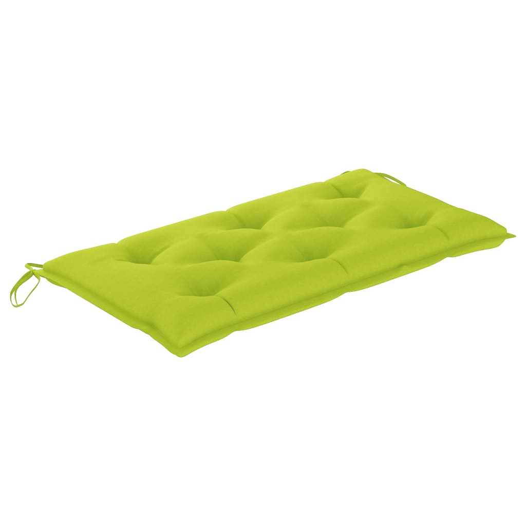 Dondolo da Giardino 2 Posti Cuscini Foglie di Palma 202cm Bambù | homemem39