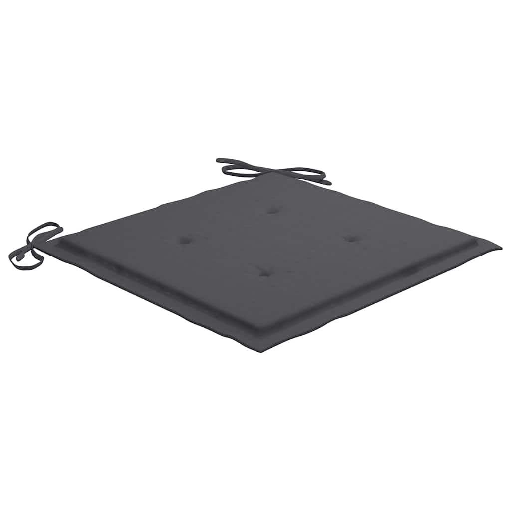 Set da Pranzo da Giardino 5 pz Pieghevole con Cuscini in Bambù | homemem39
