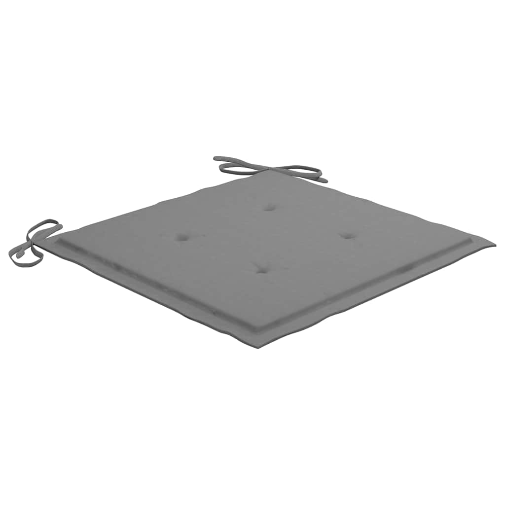 Set da Pranzo da Giardino 5 pz Pieghevole con Cuscini in Bambù | homemem39