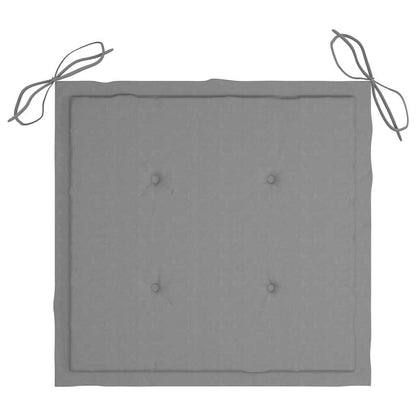 Set da Pranzo da Giardino 5 pz Pieghevole con Cuscini in Bambù | homemem39