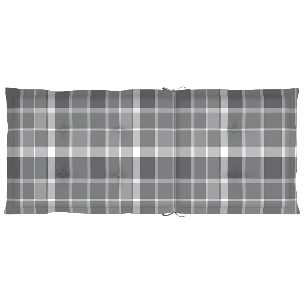 Sedie da Giardino Reclinabili 2 pz con Cuscini Massello Acacia - homemem39