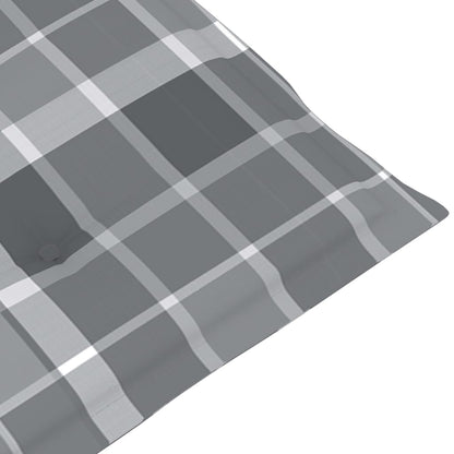 Sedie da Giardino Pieghevoli 3 pz con Cuscini Acacia Massello - homemem39