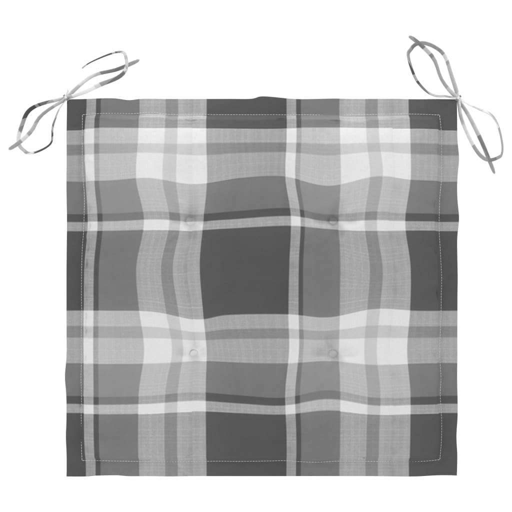 Sedie da Pranzo da Esterni con Cuscini 2 pz Massello di Acacia - homemem39