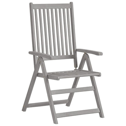 Sedie da Giardino Reclinabili 2pz con Cuscini Massello Acacia | homemem39