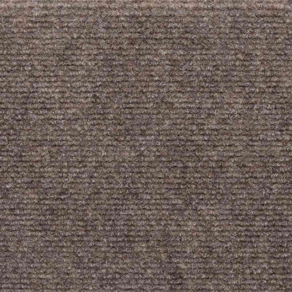 Tappetini per scale autoadesivi 15 pz 65x21x4 cm beige bordo rettangolare - homemem39
