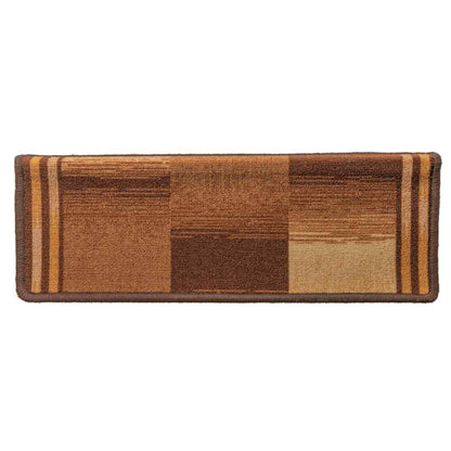 Tappetini Autoadesivi per Scale 15 pz 65x21x4 cm Marroni | homemem39