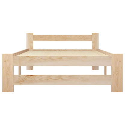 Giroletto senza Materasso 90x200 cm in Legno Massello di Pino | homemem39