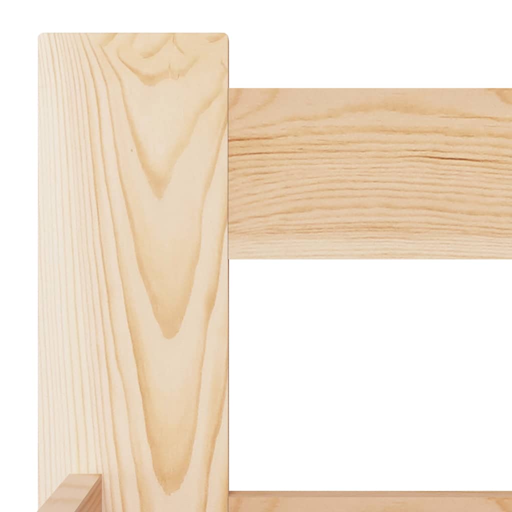Giroletto senza Materasso 100x200 cm in Legno Massello di Pino | homemem39