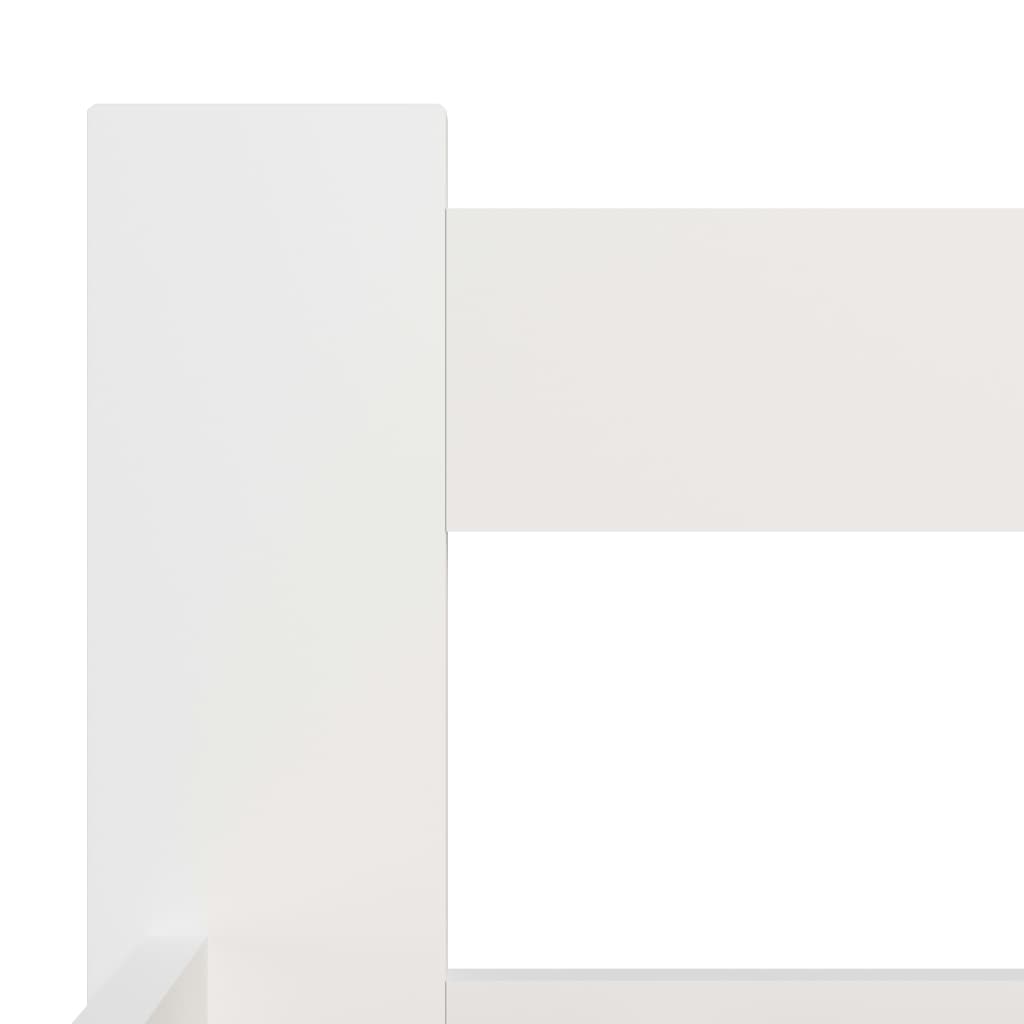 Giroletto senza Materasso Bianco 180x200 cm in Legno di Pino | homemem39