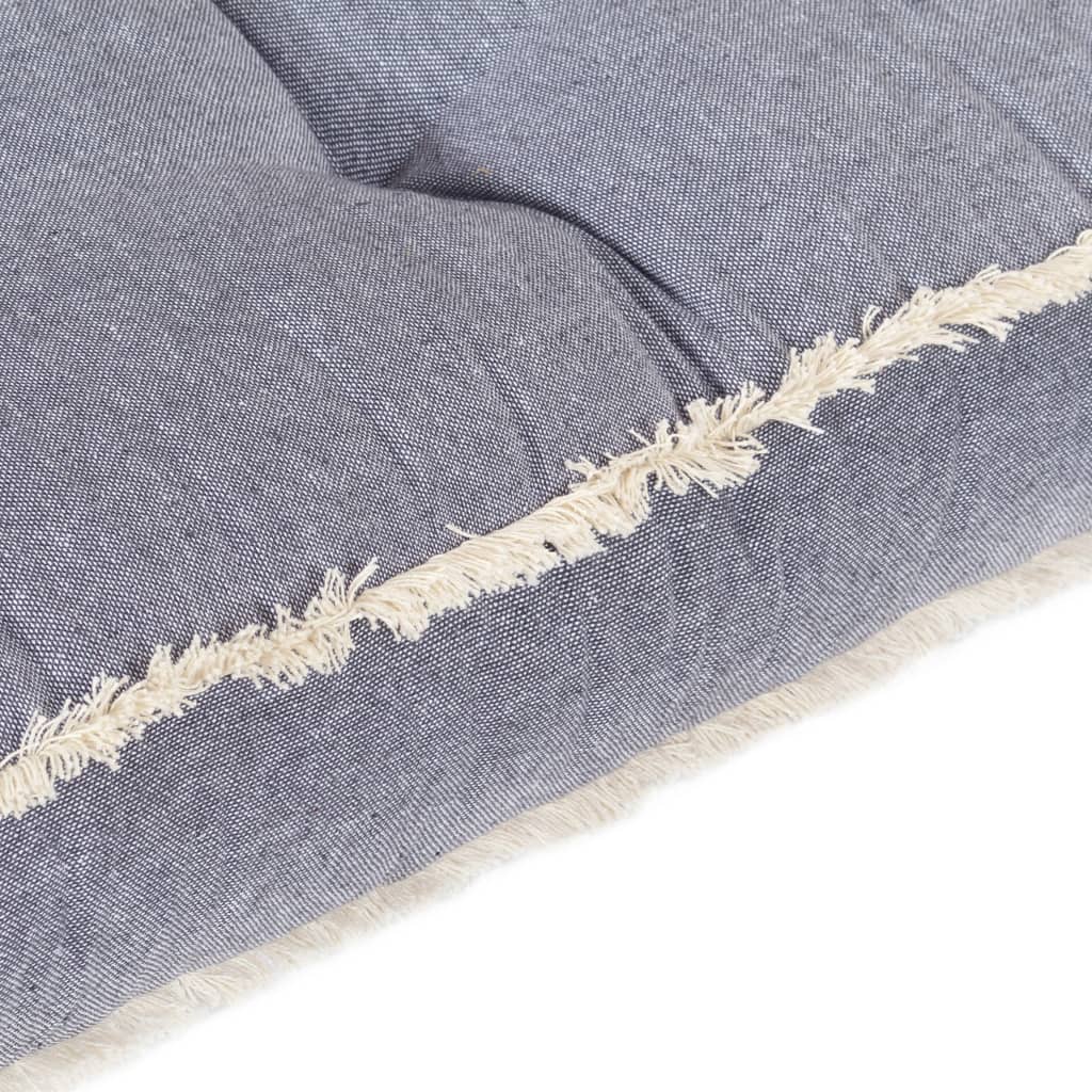 Cuscino per Divano in Pallet Antracite 120x80x10 cm - homemem39