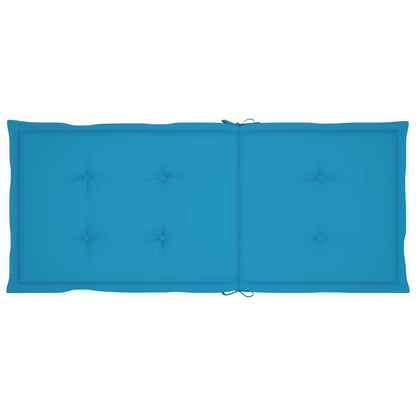 Sedie da Giardino Reclinabili 6 pz con Cuscini Massello Acacia | homemem39