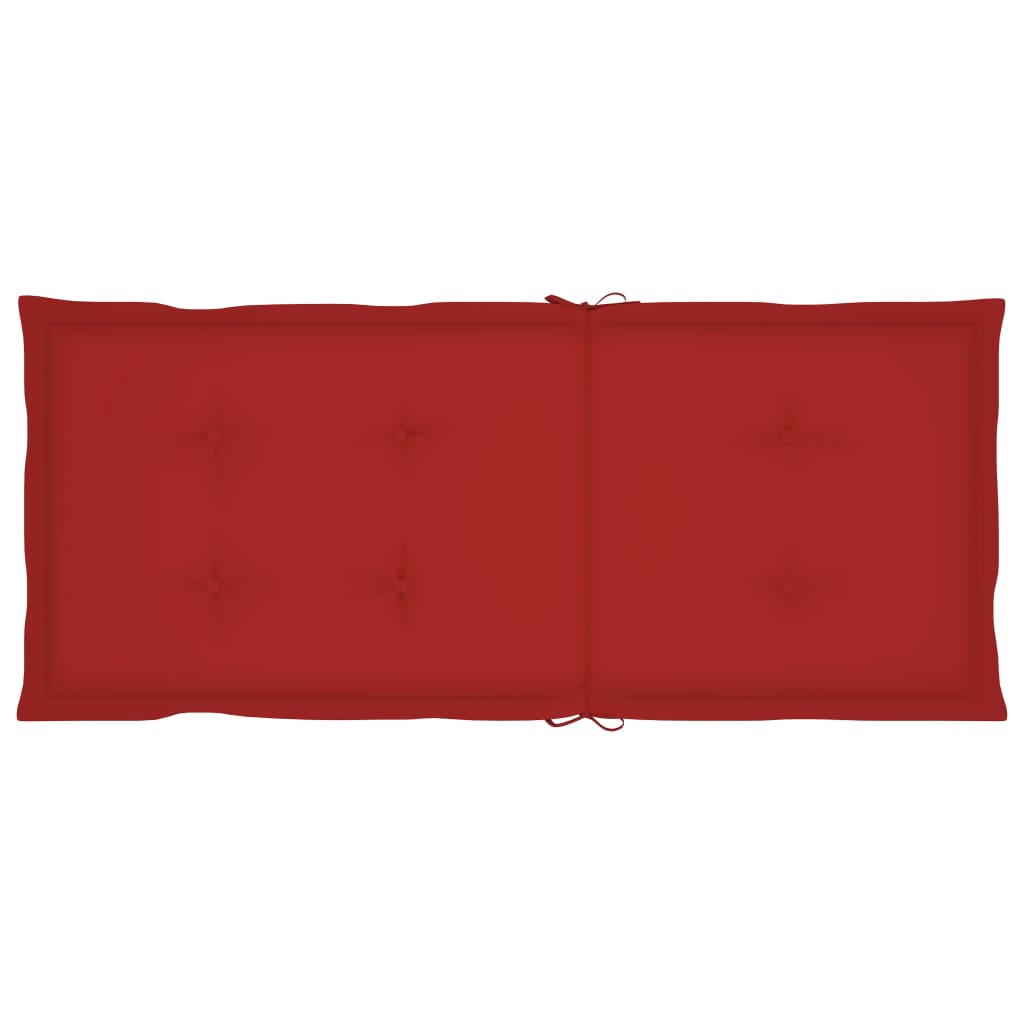 Sedie da Giardino Reclinabili 6 pz con Cuscini Massello Acacia | homemem39