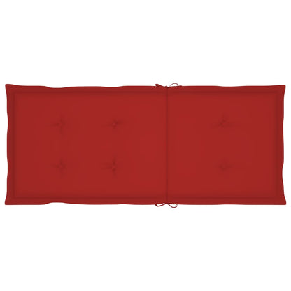 Sedie da Giardino Reclinabili 4 pz con Cuscini Massello Acacia - homemem39