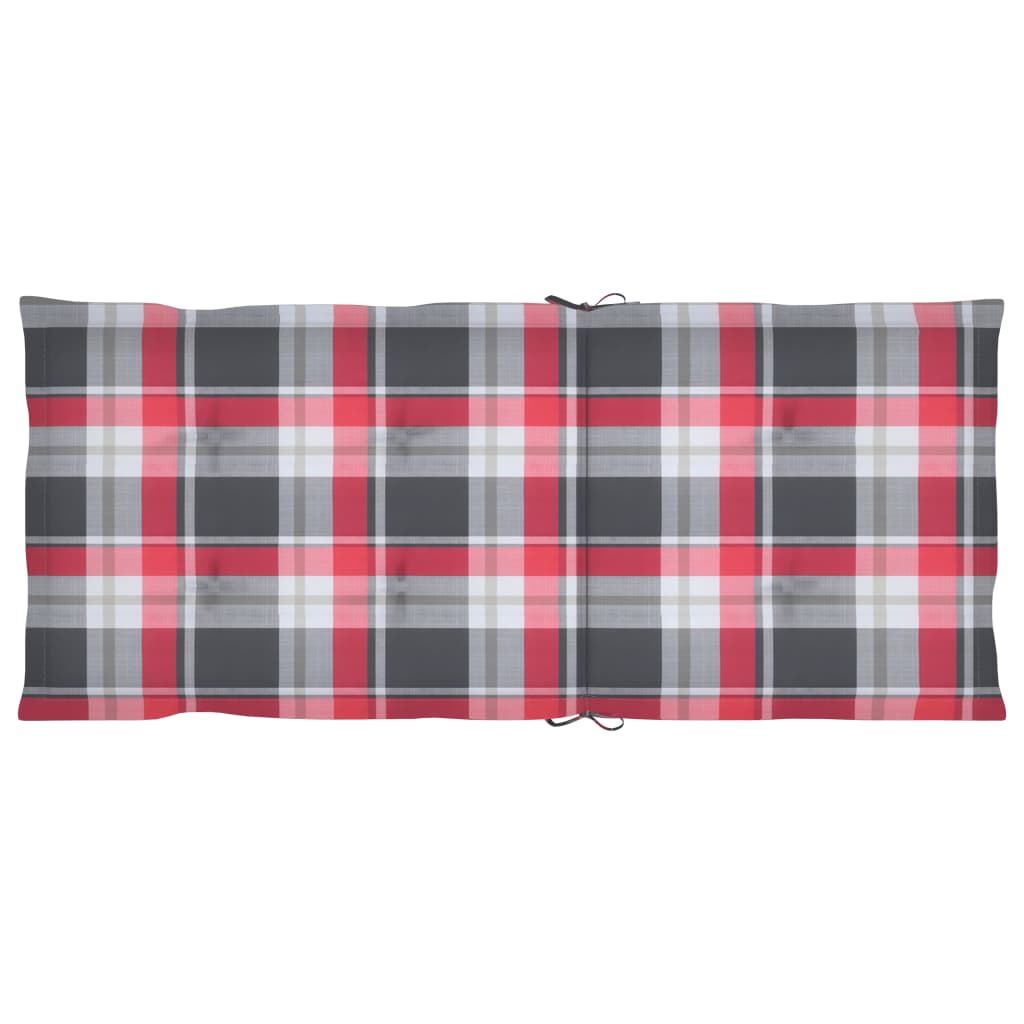 Sedie da Giardino Reclinabili 4 pz con Cuscini Massello Acacia - homemem39