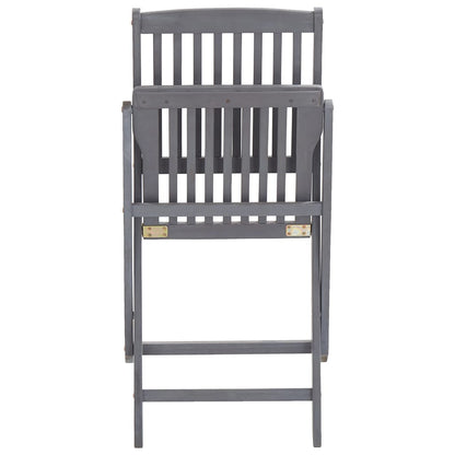 Sedie da Giardino Pieghevoli 6pz con Cuscini in Massello Acacia - homemem39