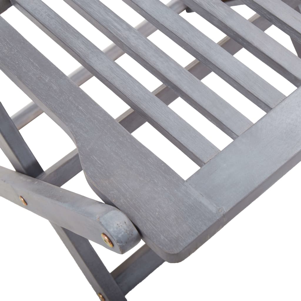 Sedie da Giardino Pieghevoli 6 pz con Cuscini Massello Acacia - homemem39