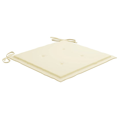 Sedie da Giardino Pieghevoli 6 pz con Cuscini Massello Acacia - homemem39