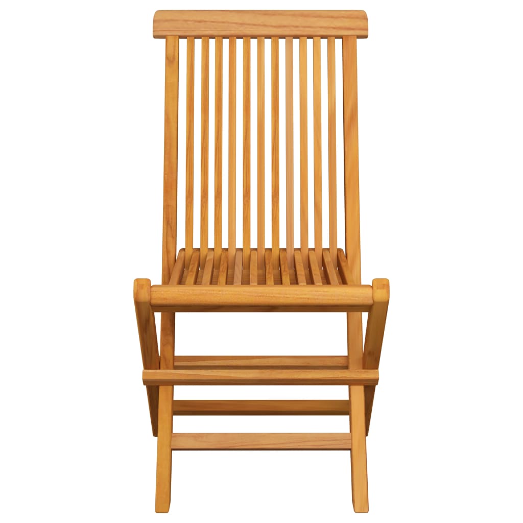 Sedie da Giardino con Cuscini Azzurri 6 pz in Massello di Teak - homemem39