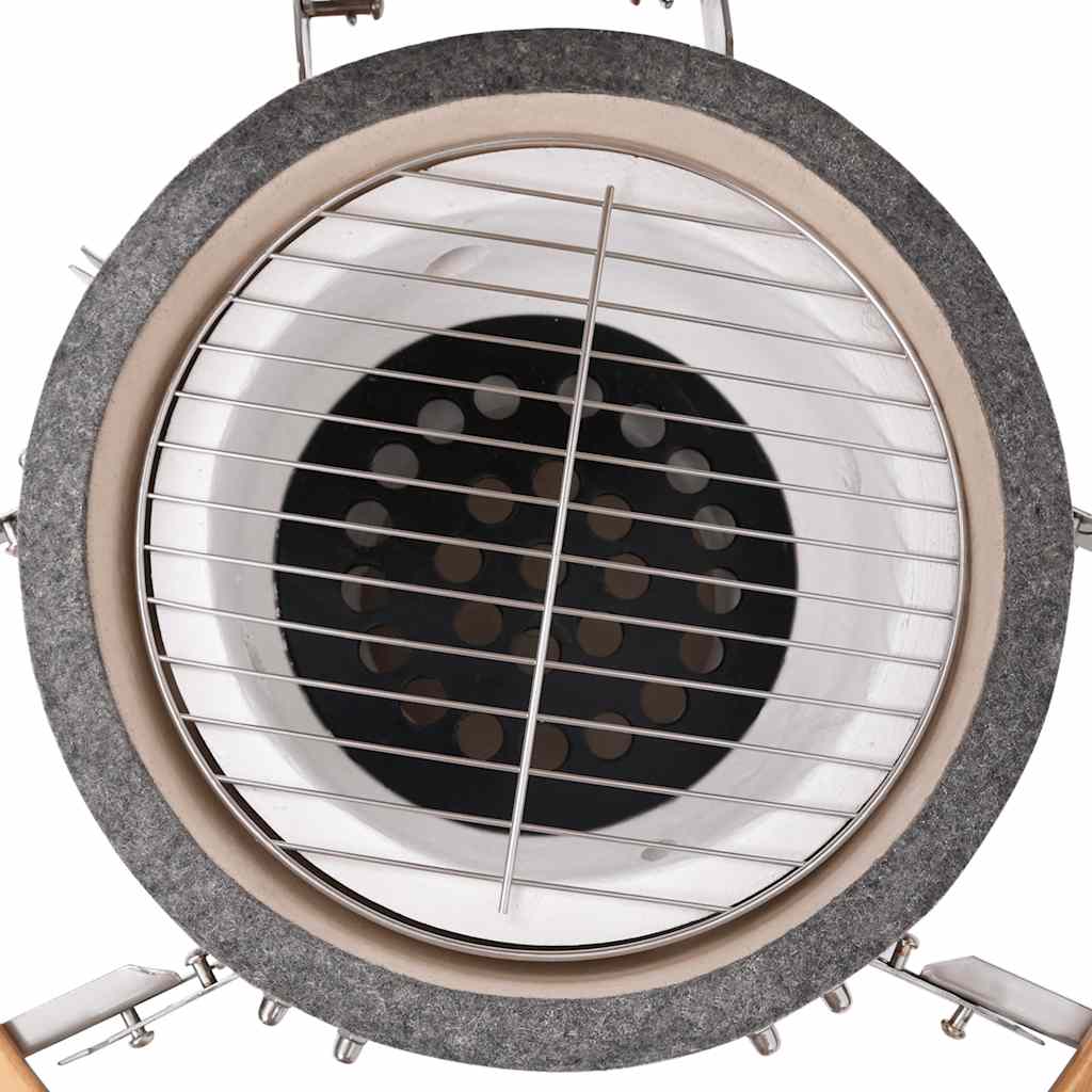 Griglia Barbecue Kamado Affumicatore in Ceramica 81 cm - homemem39