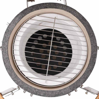 Griglia Barbecue Kamado Affumicatore in Ceramica 81 cm - homemem39