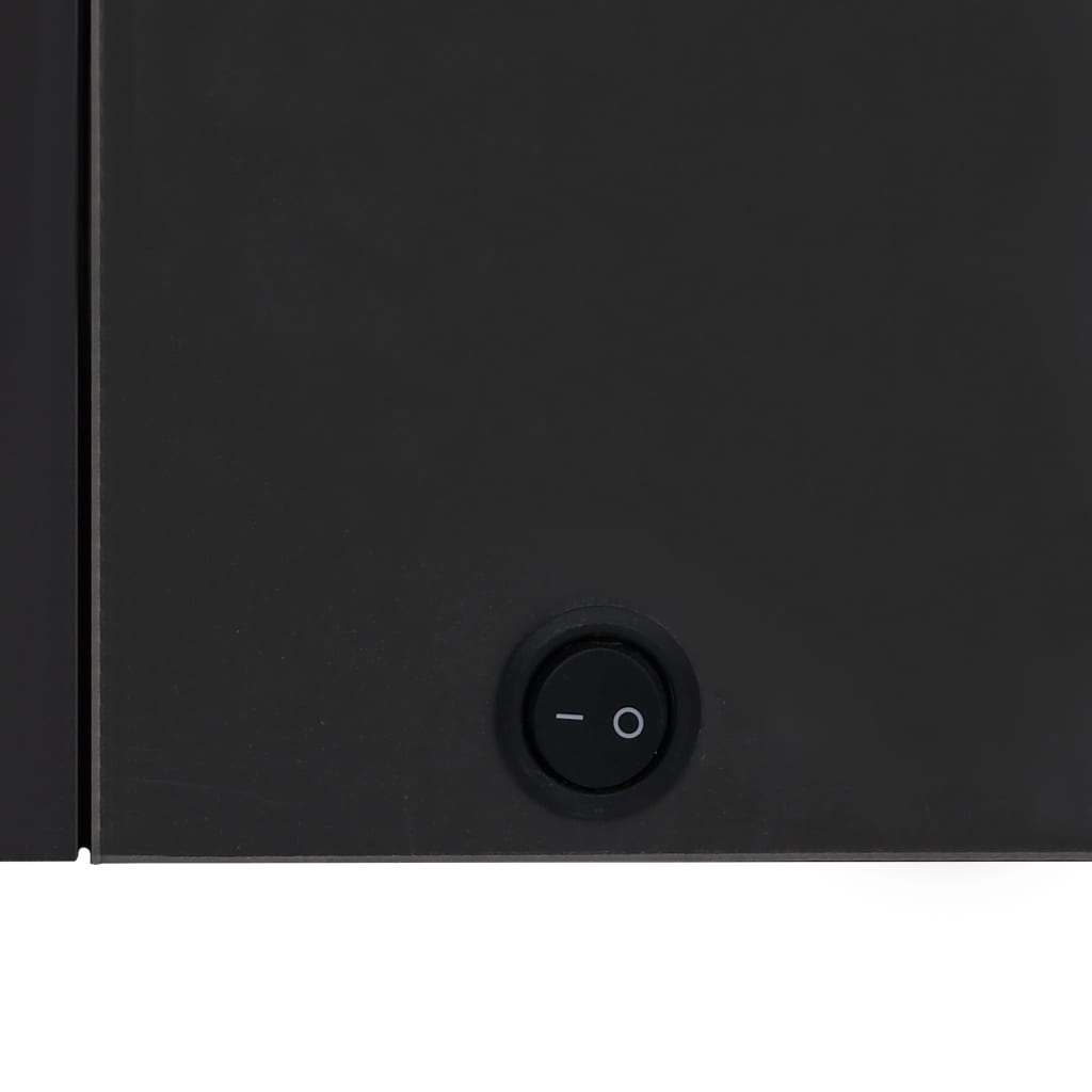Armadietto Bagno con Specchio e LED 60x14x62 cm | homemem39