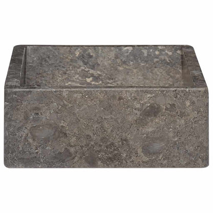 Lavello 45x30x12 cm Marmo Lucido Grigio - homemem39