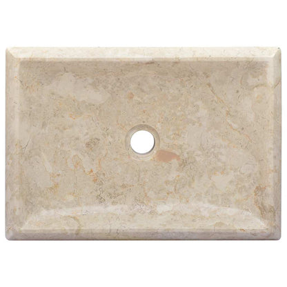 Lavandino Crema 50x35x10 cm in Marmo