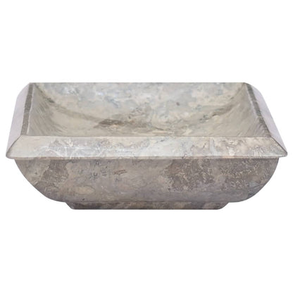 Lavandino Grigio 50x35x10 cm in Marmo - homemem39