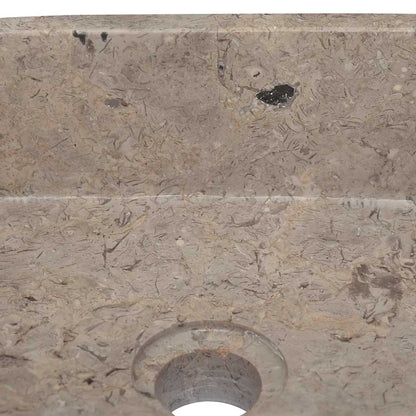 Lavandino Grigio 30x30x13 cm in Marmo - homemem39