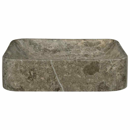 Lavandino Grigio 40x40x10 cm in Marmo