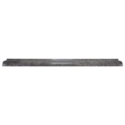 Piano per Tavolo Nero Ø40x2,5 cm in Marmo - homemem39
