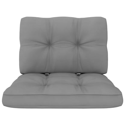 Set Divani da Giardino 3 pz con Cuscini Legno Pino Impregnato