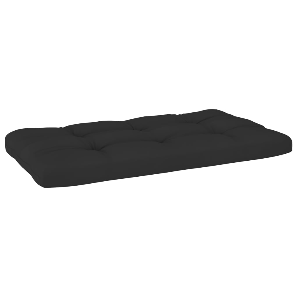 Divano a 2 Posti su Pallet con Cuscini Pino Impregnato Grigio | homemem39