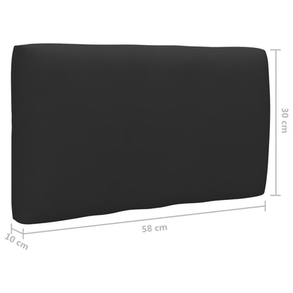 Divano a 2 Posti su Pallet con Cuscini Pino Impregnato Grigio | homemem39