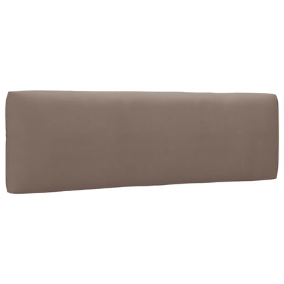Divano a 2 Posti su Pallet con Cuscini Pino Impregnato Grigio | homemem39