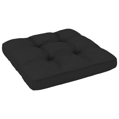 Set Divani in Pallet con Cuscini 4 pz in Pino Impregnato Grigio | homemem39