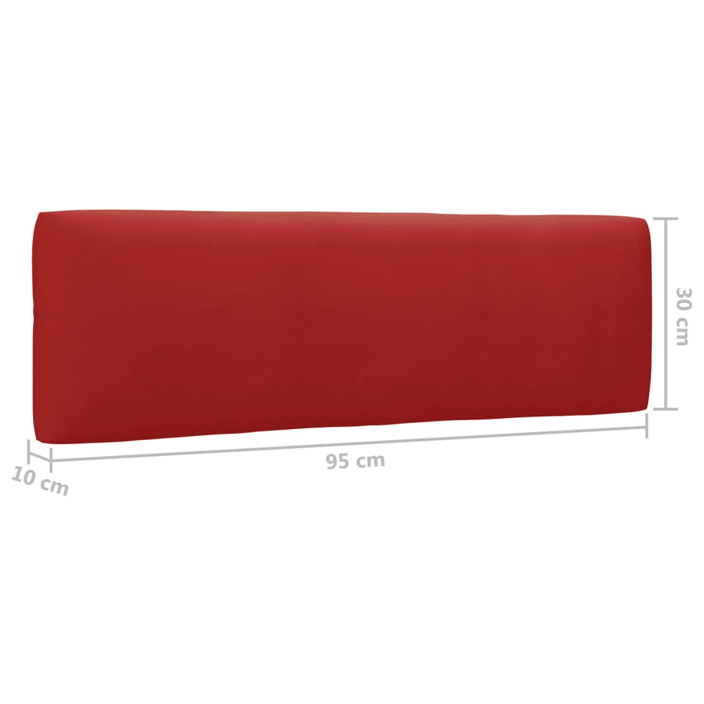 Set Divani in Pallet con Cuscini 6 pz in Pino Impregnato Grigio | homemem39