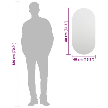 Specchio 80x40 cm in Vetro | homemem39