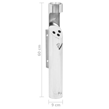 Posacenere da Parete in Acciaio Inox - homemem39