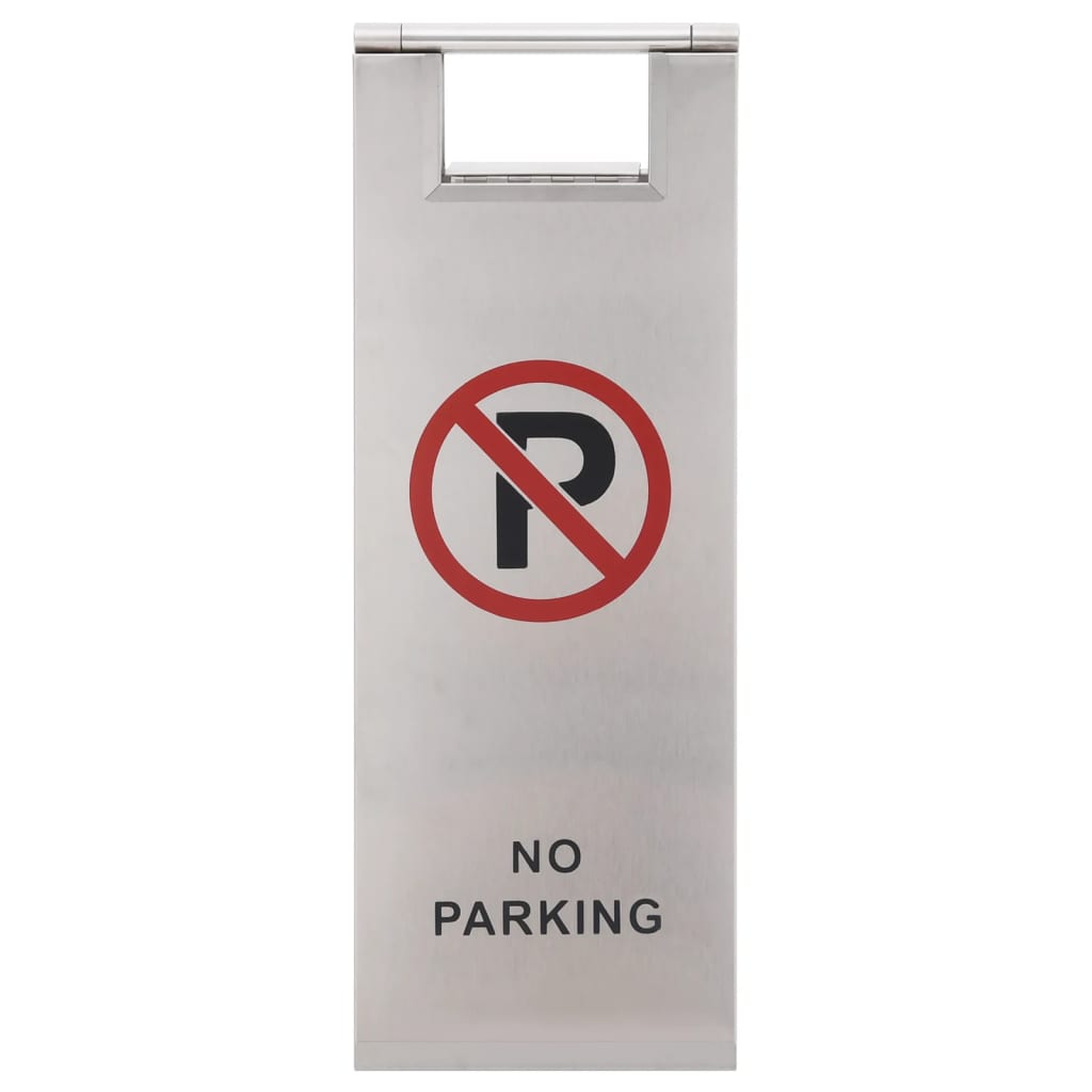 Segnale di Parcheggio Pieghevole in Acciaio Inox | homemem39