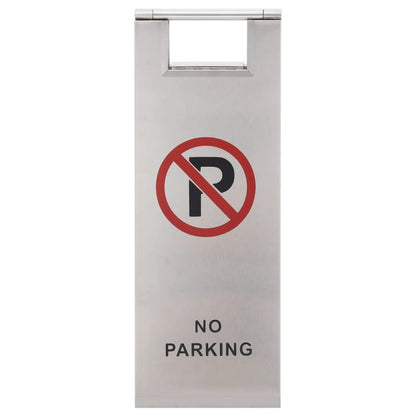 Segnale di Parcheggio Pieghevole in Acciaio Inox | homemem39
