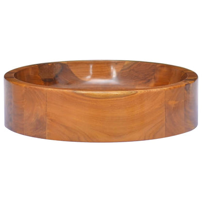 Lavabo in Legno Massello di Teak Φ40x10 cm - homemem39