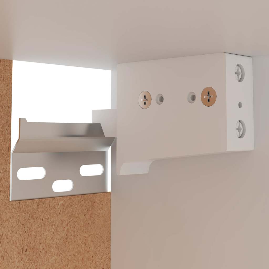 Set Armadi da Cucina 7 pz Lyon Bianco in Truciolato | homemem39