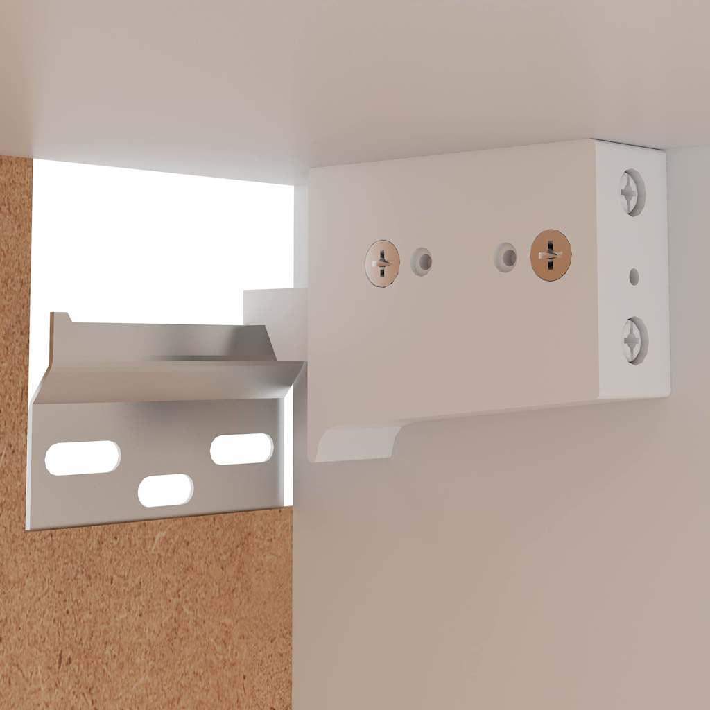 Set Armadi da Cucina 11 pz Lyon Bianco in Truciolato