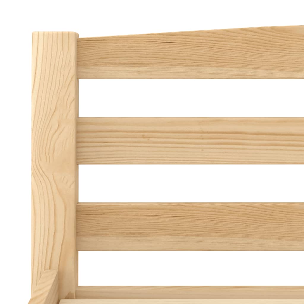 Giroletto senza Materasso 90x200 cm in Legno Massello di Pino | homemem39
