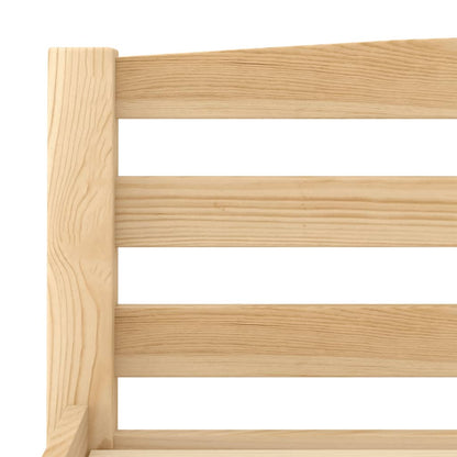Giroletto senza Materasso 90x200 cm in Legno Massello di Pino | homemem39